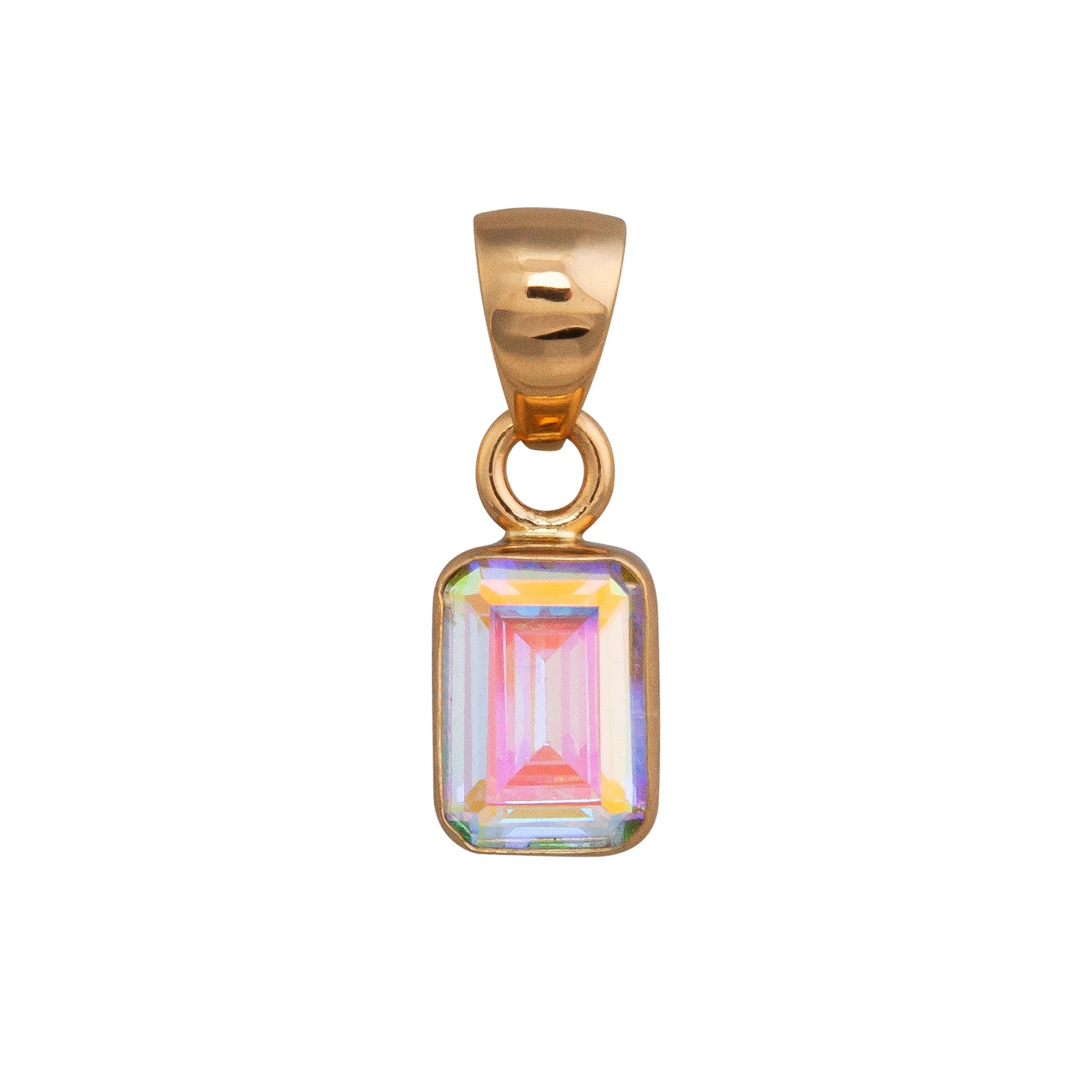 Alchemia Mercury Mist Rectangle Pendant | Charles Albert Jewelry