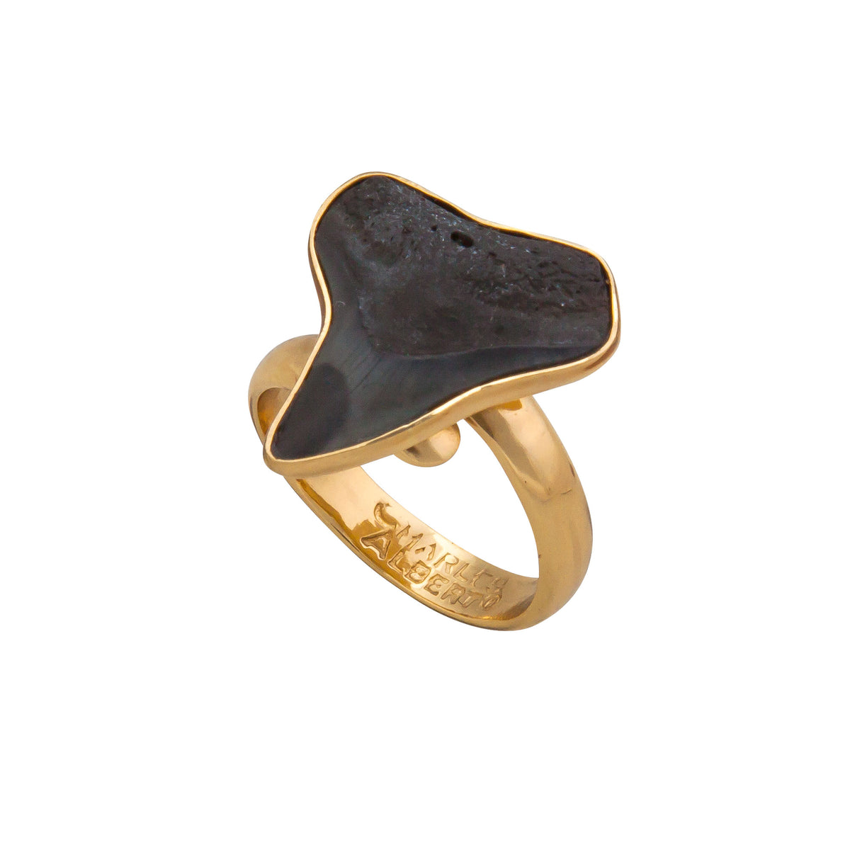 Alchemia Mini Shark Tooth Adjustable Ring | Charles Albert Jewelry
