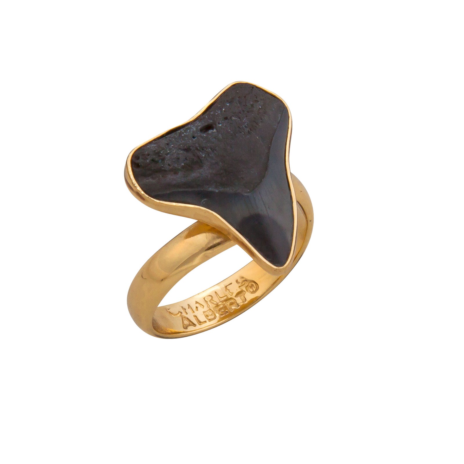 Alchemia Mini Shark Tooth Adjustable Ring | Charles Albert Jewelry