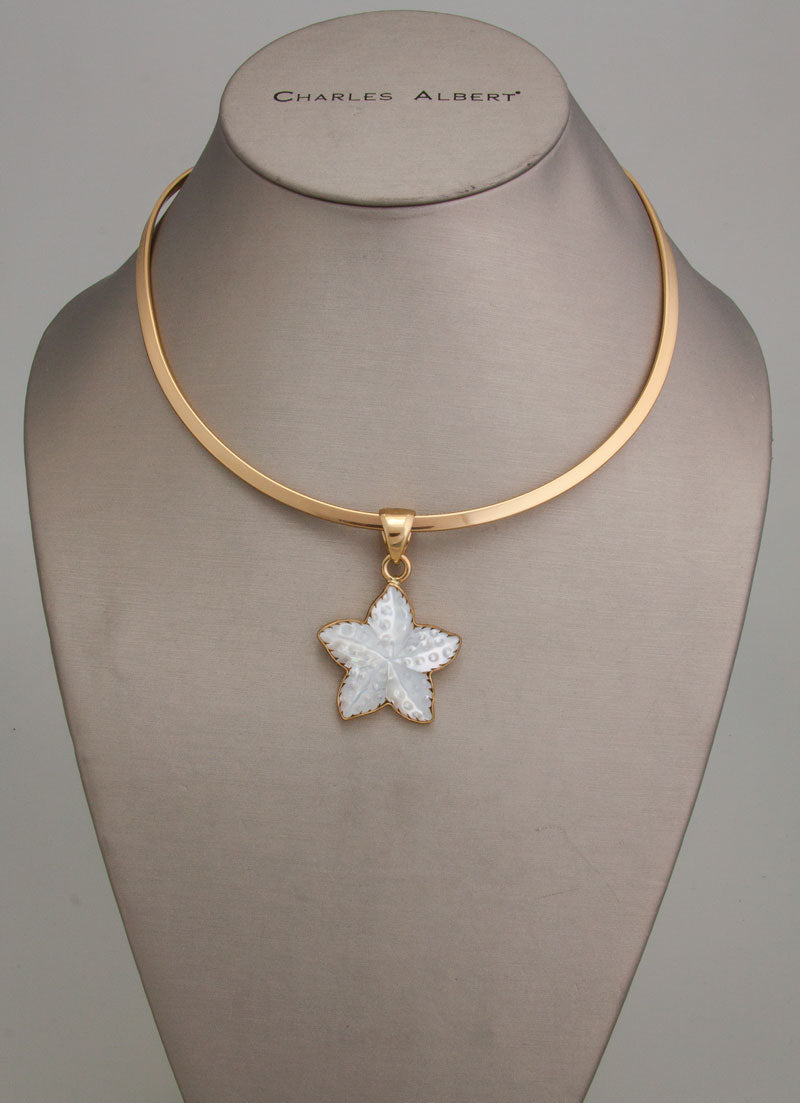 Alchemia Mother of Pearl Starfish Pendant | Charles Albert Jewelry