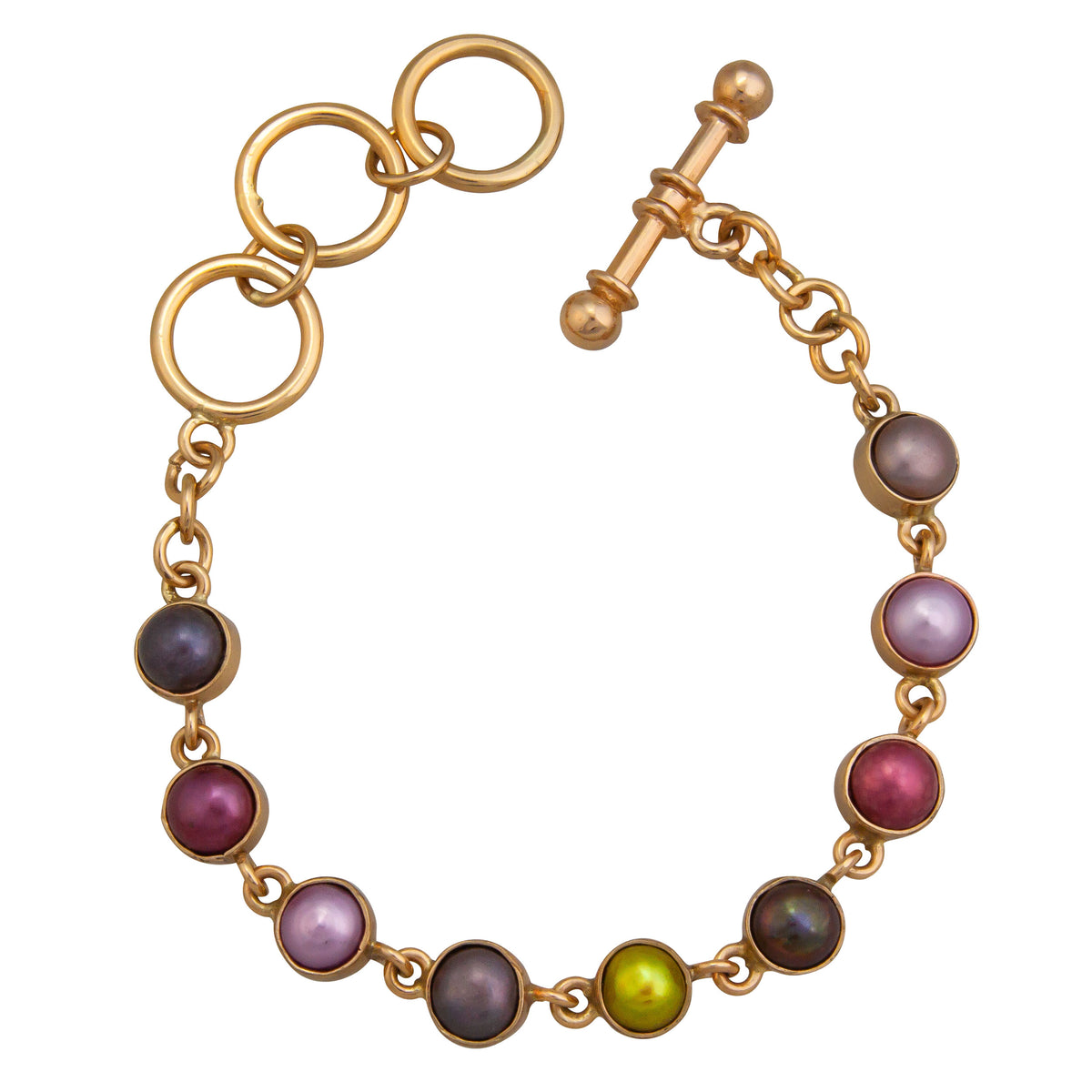 Alchemia Multi Colored Pearl Bracelet | Charles Albert Jewelry