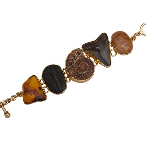 Alchemia Multi Fossil Bracelet | Charles Albert Jewelry