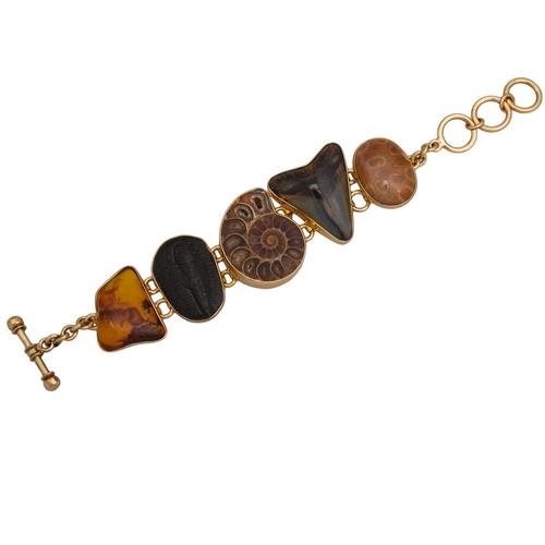 Alchemia Multi Fossil Bracelet | Charles Albert Jewelry