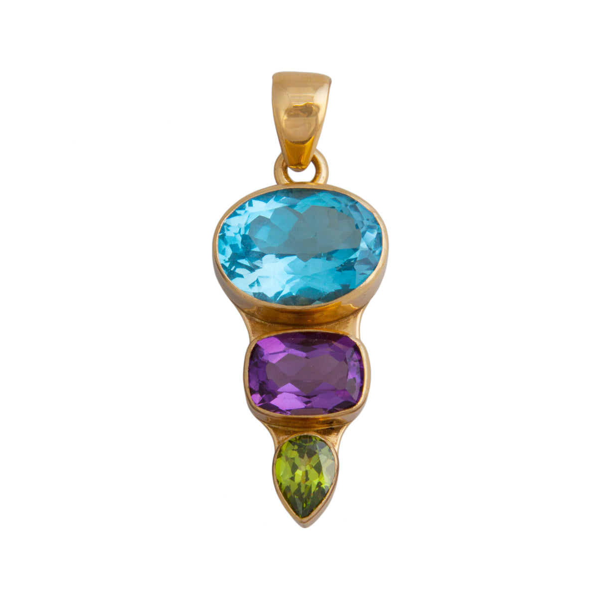 Alchemia Multi-Gemstone Pendant | Charles Albert Jewelry