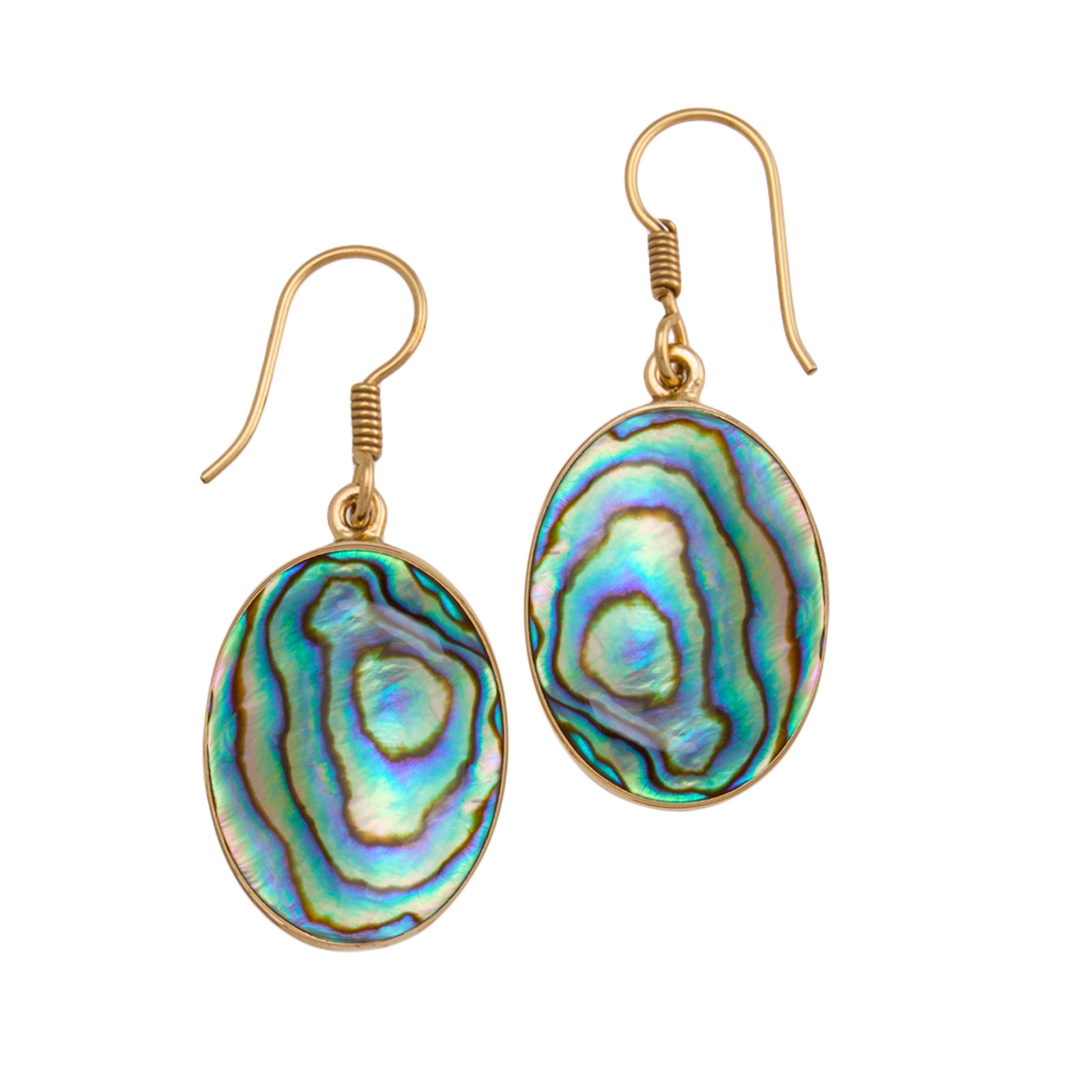 Alchemia Natural Abalone Earrings | Charles Albert Jewelry