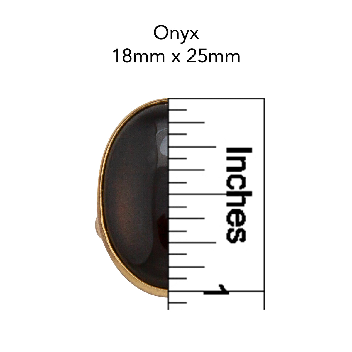 Alchemia Onyx Oval Adjustable Ring | Charles Albert Jewelry
