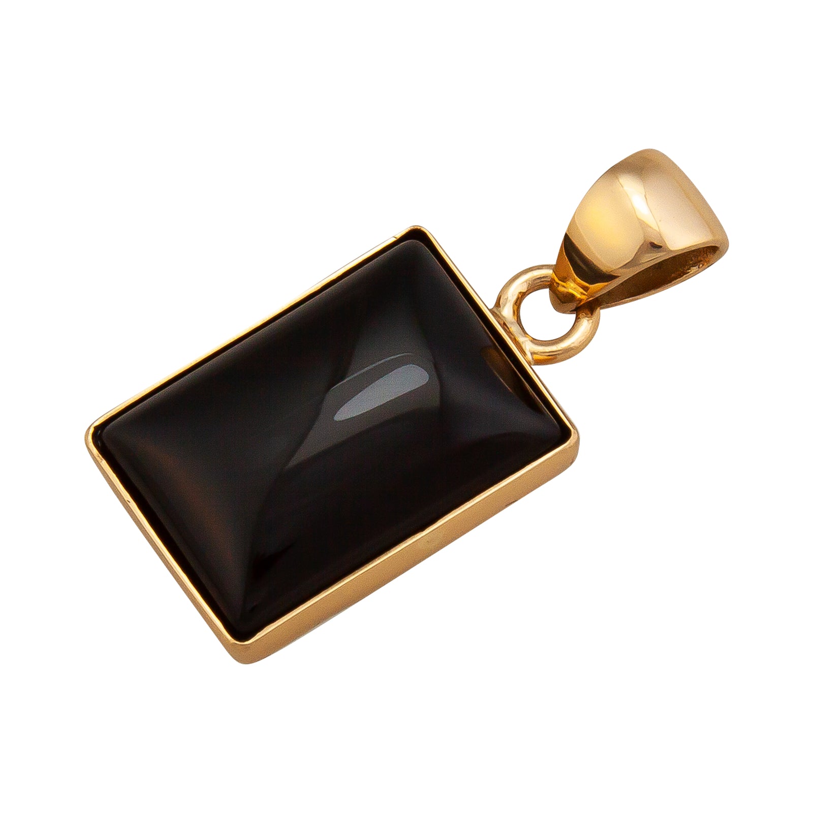 Alchemia Onyx Rectangle Pendant | Charles Albert Jewelry