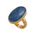 Alchemia Oval Blue Aventurine Adjustable Ring | Charles Albert Jewelry