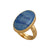 Alchemia Oval Blue Aventurine Adjustable Ring | Charles Albert Jewelry