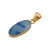 Alchemia Oval Blue Aventurine Pendant | Charles Albert Jewelry