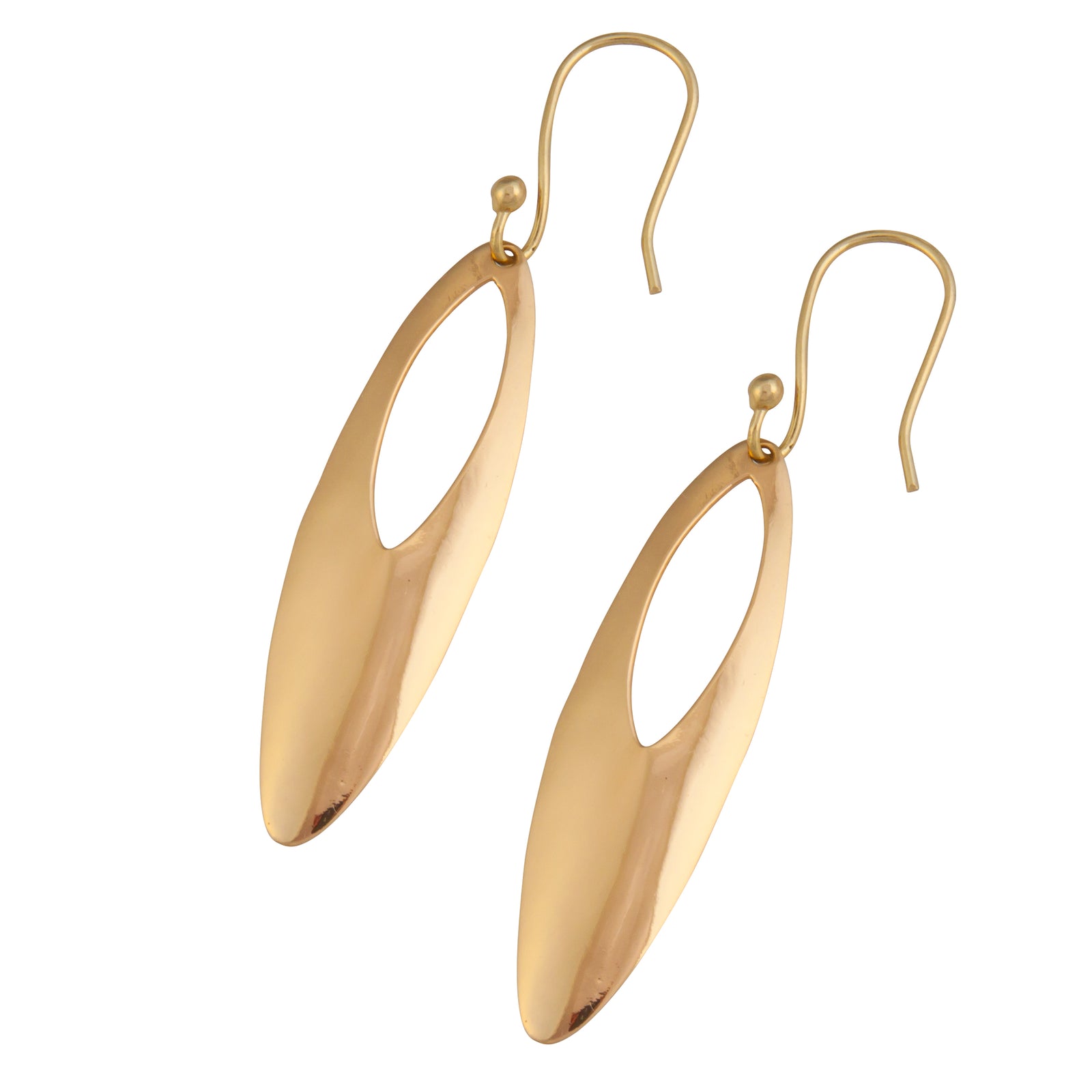 Alchemia Oval Cut Drop Earrings | Charles Albert Jewelry