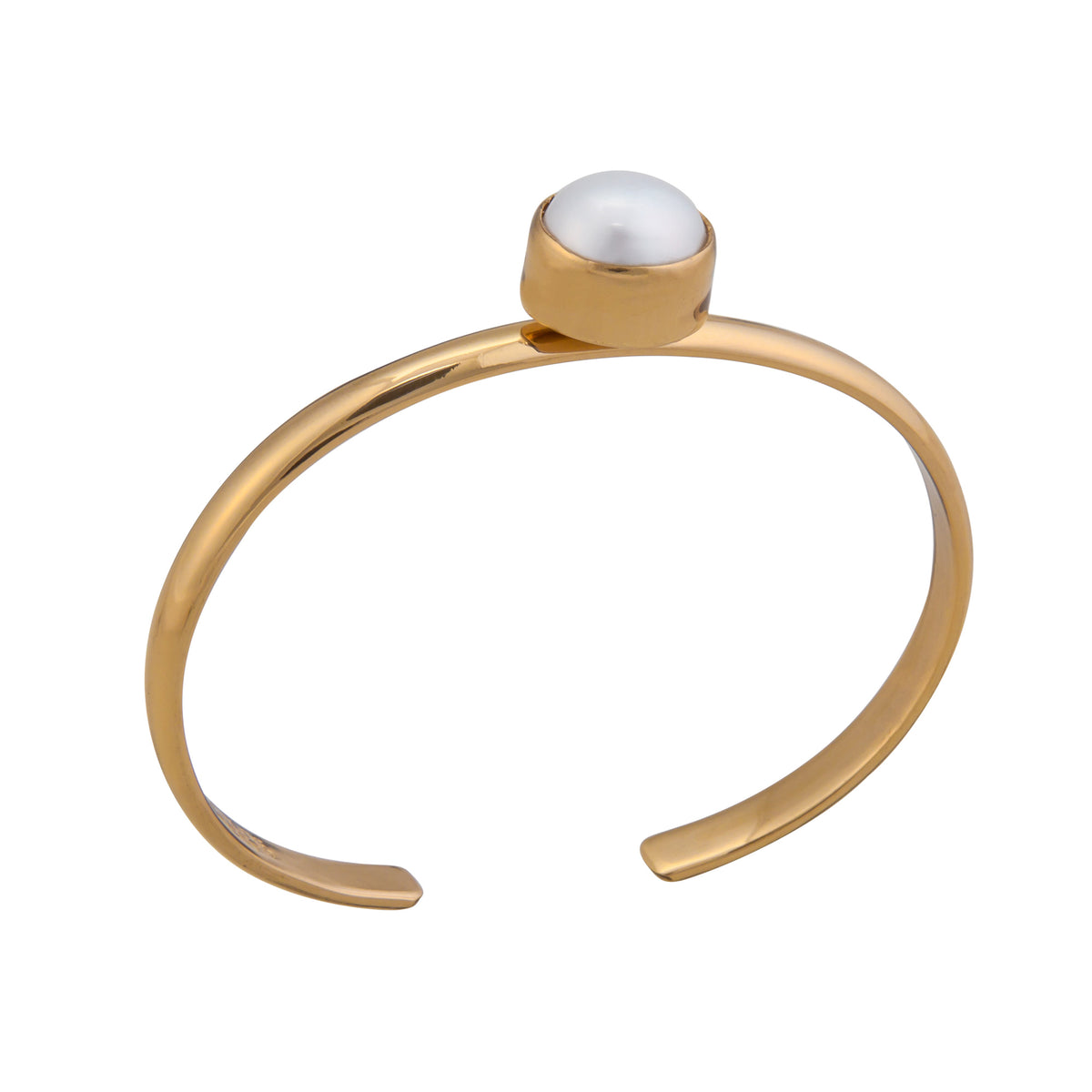 Alchemia Pearl Mini Cuff | Charles Albert Jewelry