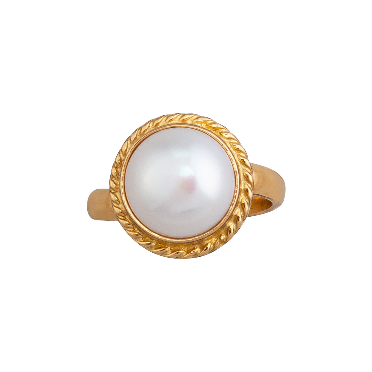 Alchemia Pearl Rope Adjustable Ring | Charles Albert Jewelry