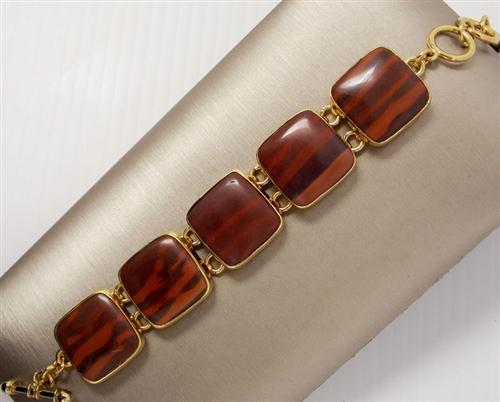 Alchemia Print Stone Bracelet | Charles Albert Jewelry