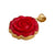 Alchemia Red Resin Rose Pendant | Charles Albert Jewelry