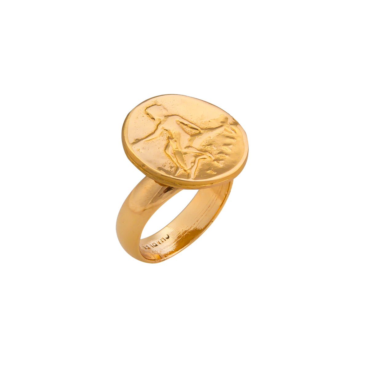 Alchemia Replica Boy on Dolphin Adjustable Ring | Charles Albert Jewelry