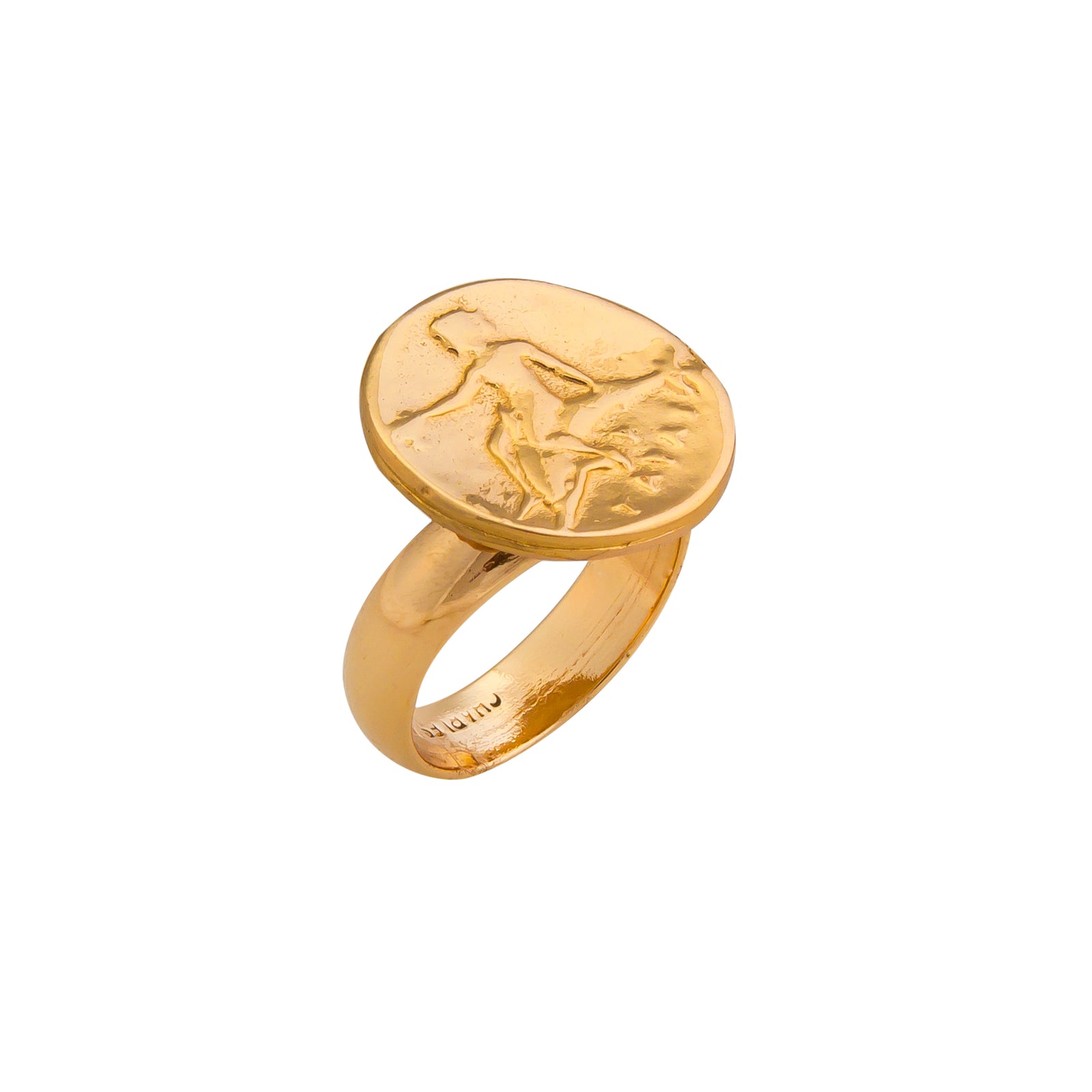 Alchemia Replica Boy on Dolphin Adjustable Ring | Charles Albert Jewelry