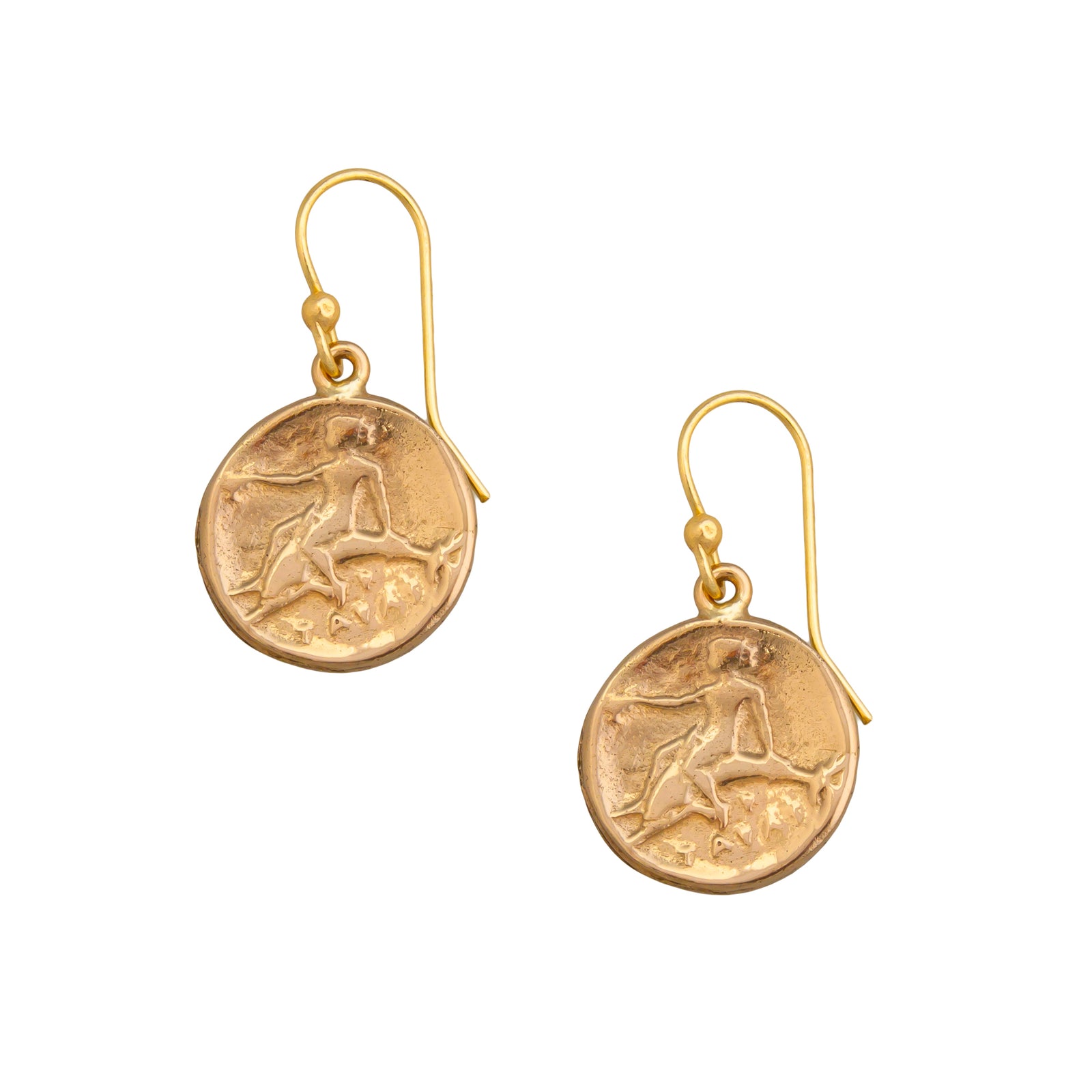 Alchemia Boy on Dolphin Drop Earrings | Charles Albert Jewelry