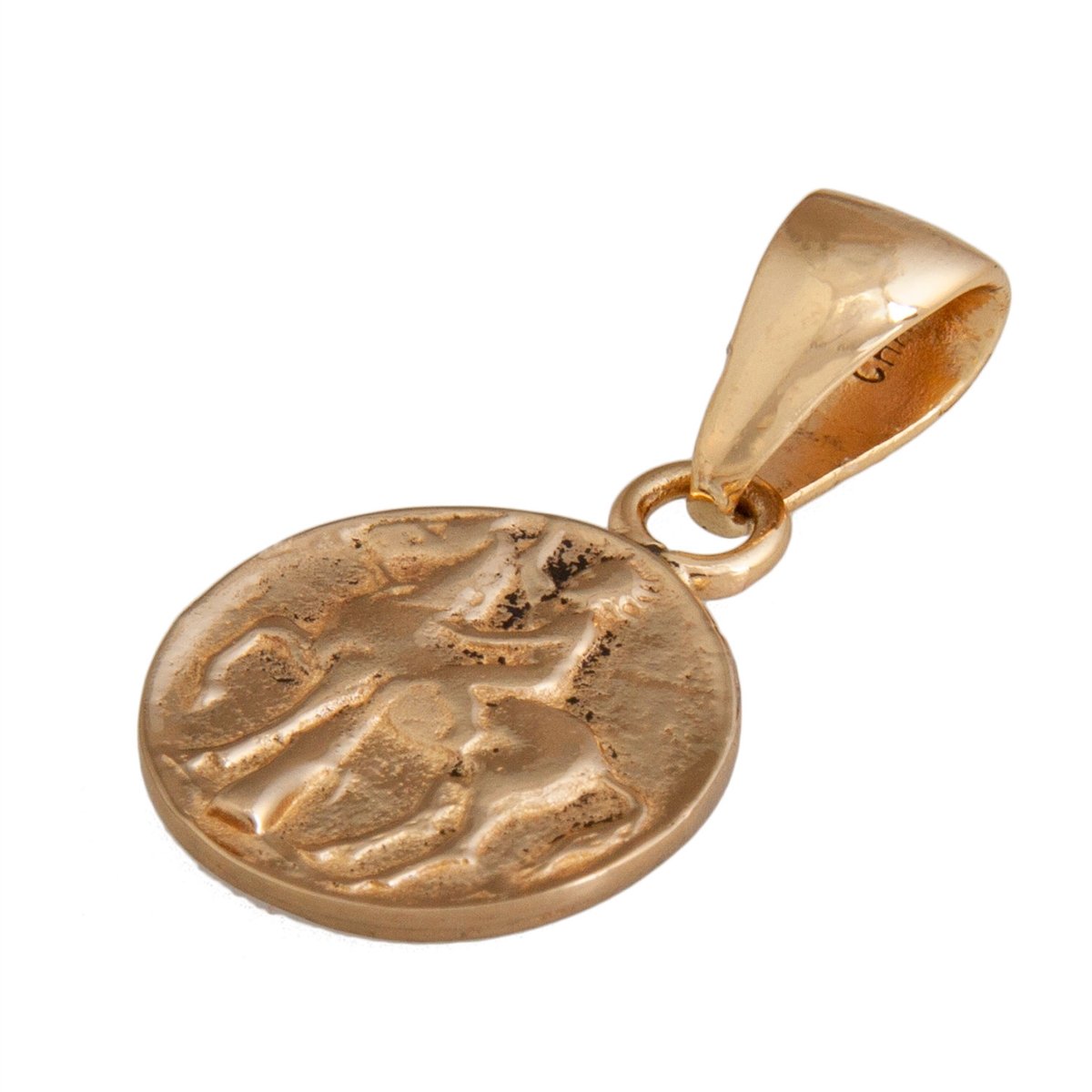Alchemia Replica Boy on Dolphin Pendant | Charles Albert Jewelry