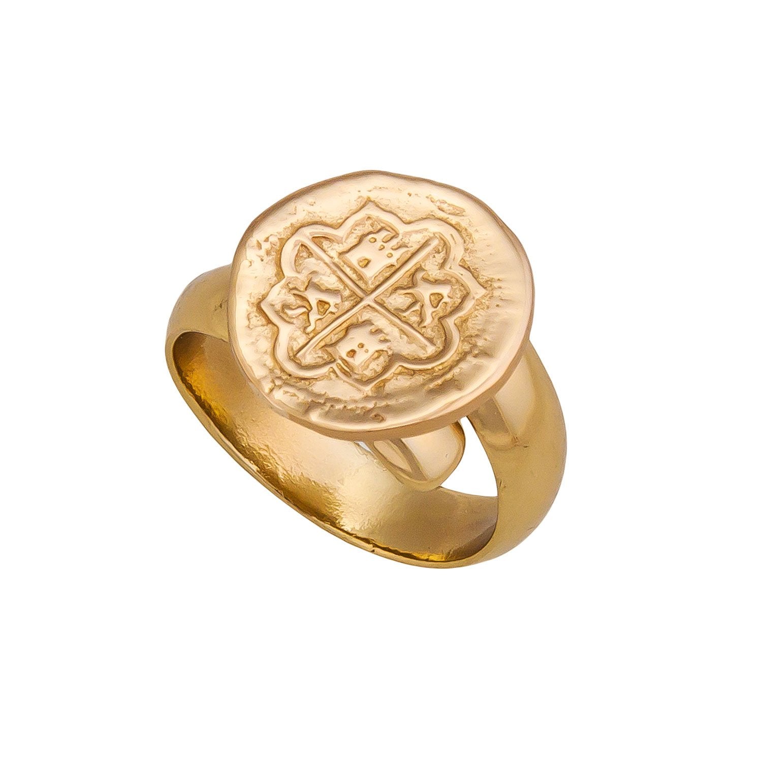 Alchemia Replica Spanish Coin Adjustable Ring | Charles Albert Jewelry