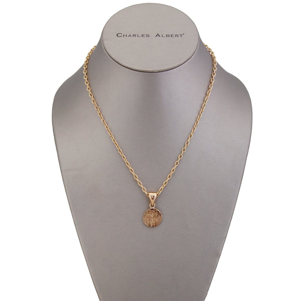 Alchemia Replica Spanish Coin Pendant | Charles Albert Jewelry