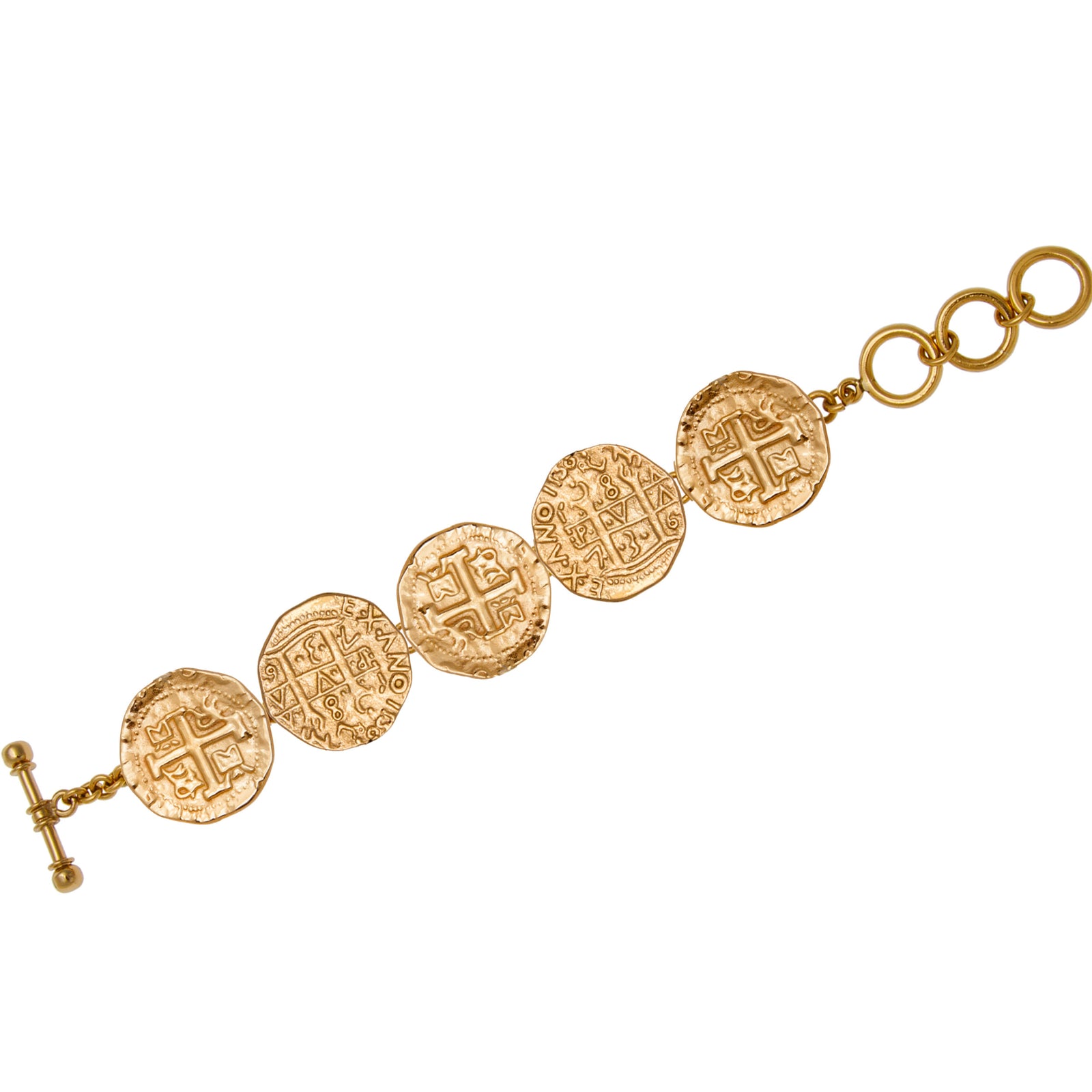 Alchemia Replica Treasure Coin Bracelet | Charles Albert Jewelry