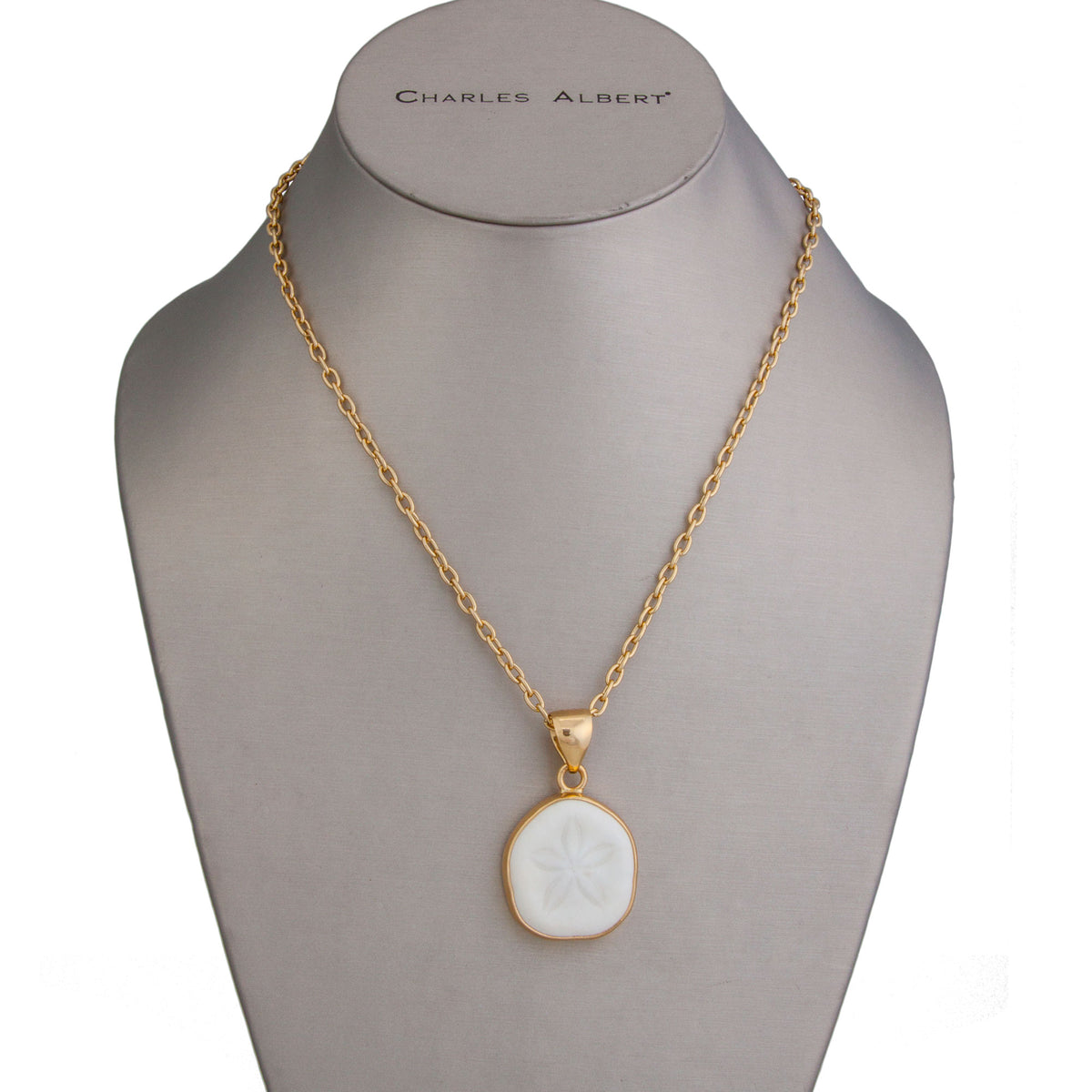 Alchemia Sand Dollar Shell Pendant | Charles Albert Jewelry