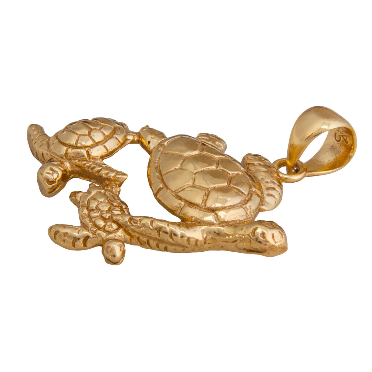 Alchemia Sea Turtle Family Pendant | Charles Albert Jewelry