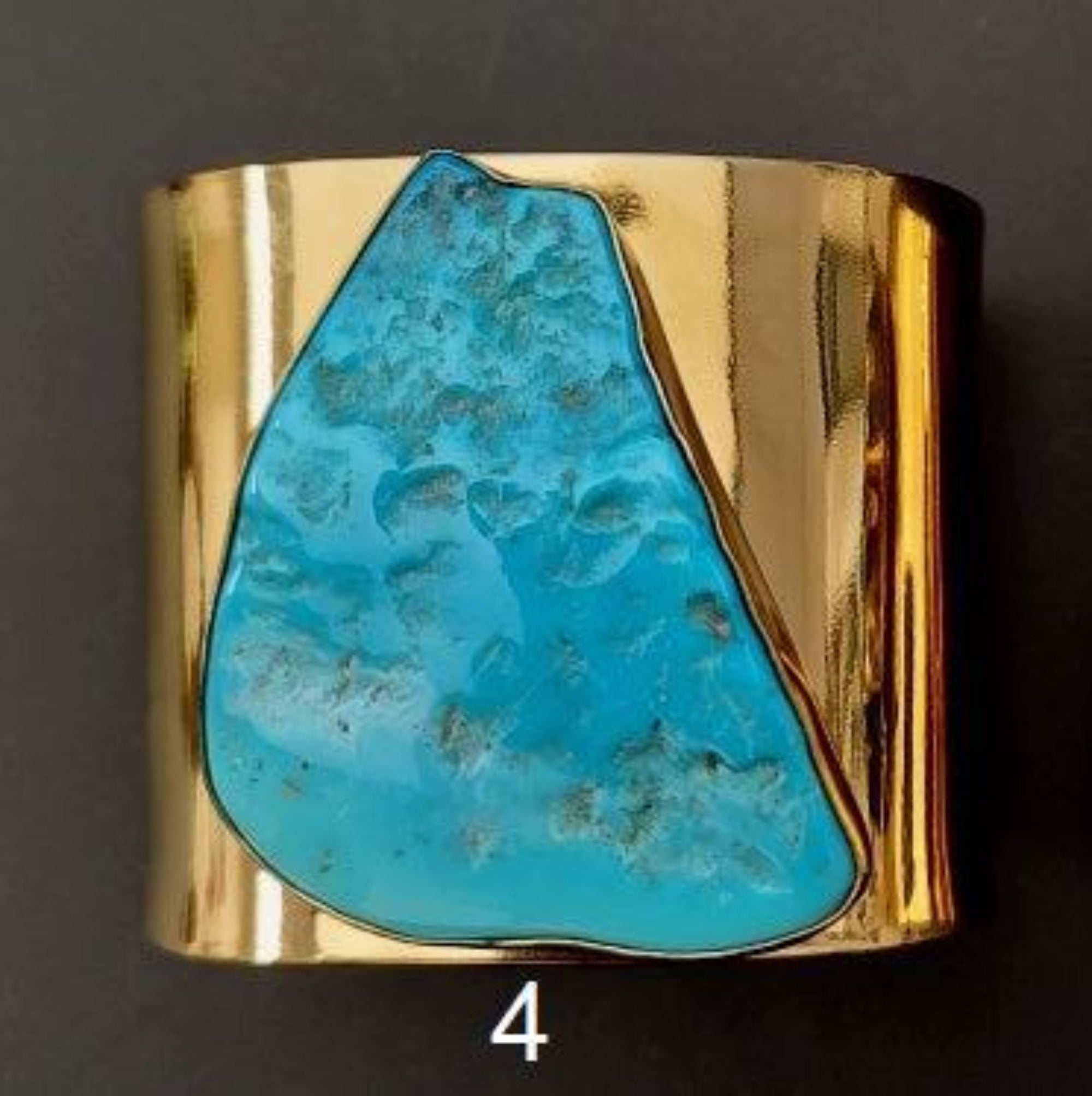 Alchemia Sleeping Beauty Turquoise Cuffs - Style # 4 | Charles Albert Jewelry