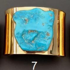 Alchemia Sleeping Beauty Turquoise Cuffs - Style 7 | Charles Albert Jewelry