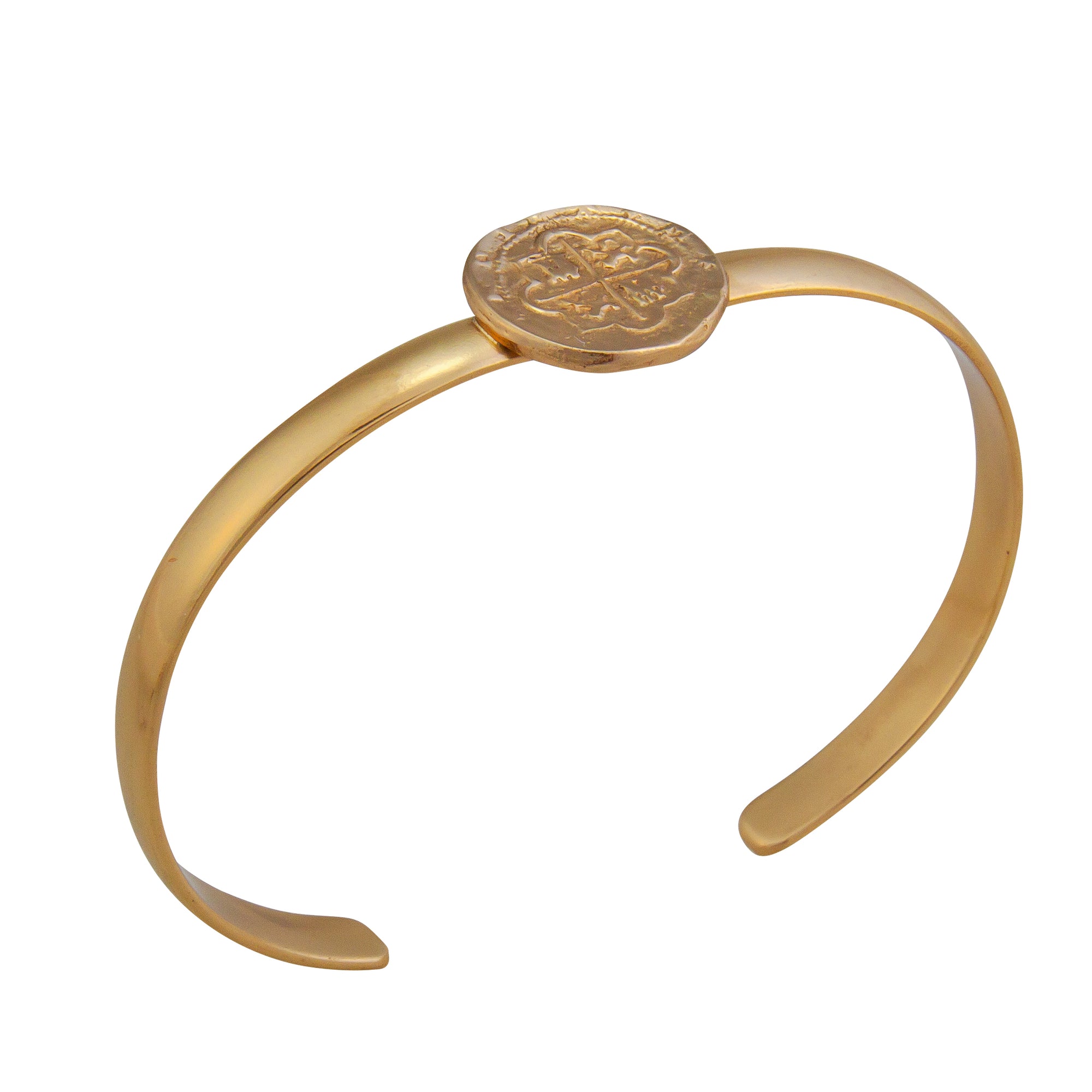 Alchemia Spanish Replica Coin Mini Cuff | Charles Albert Jewelry