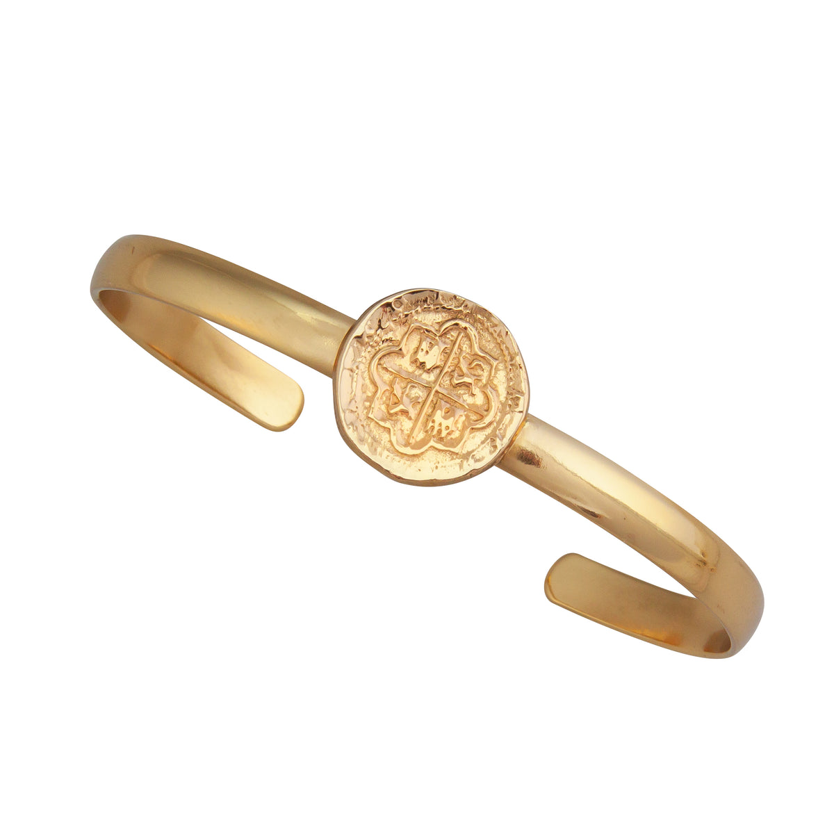 Alchemia Spanish Replica Coin Mini Cuff | Charles Albert Jewelry