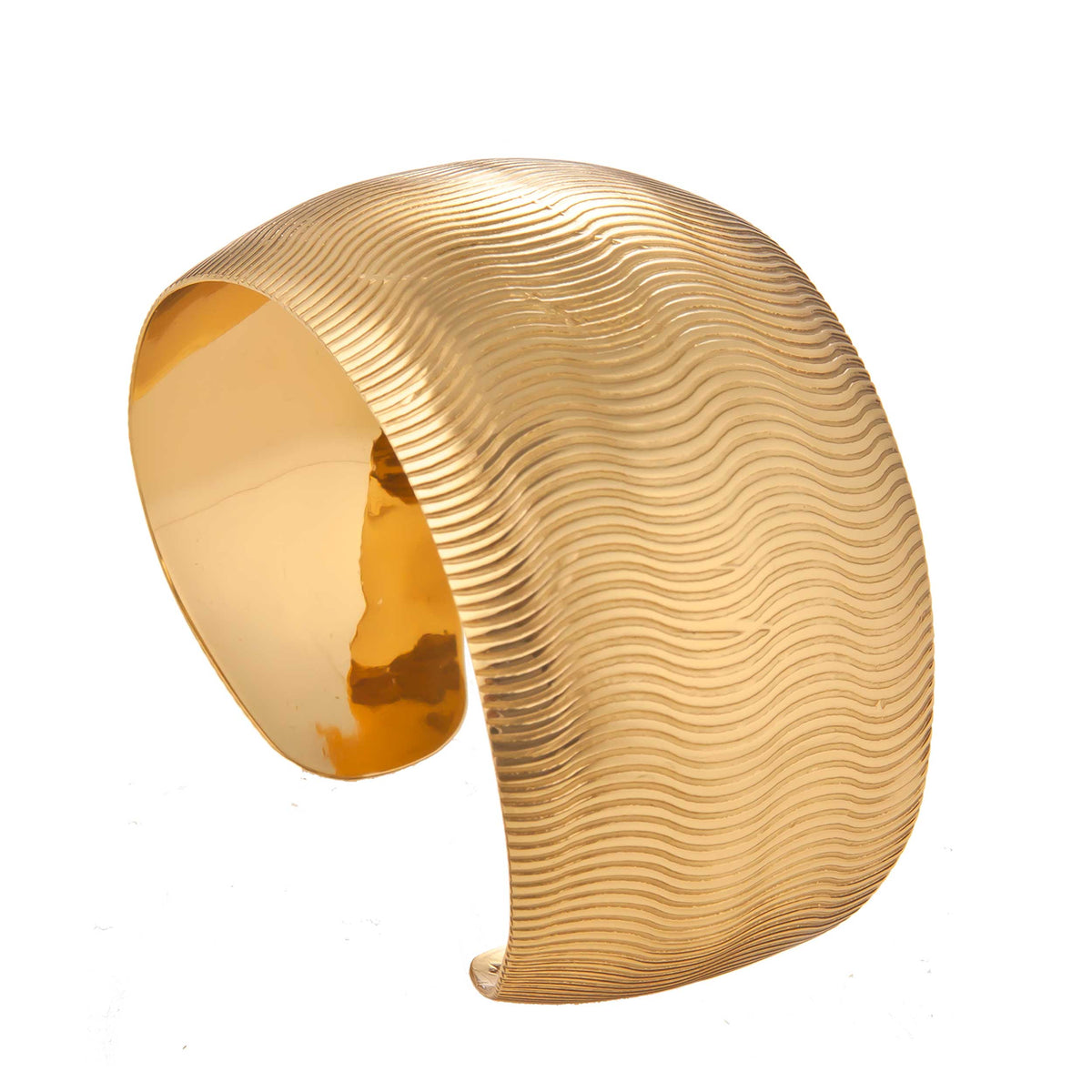 Alchemia Wave Cuff | Charles Albert Jewelry