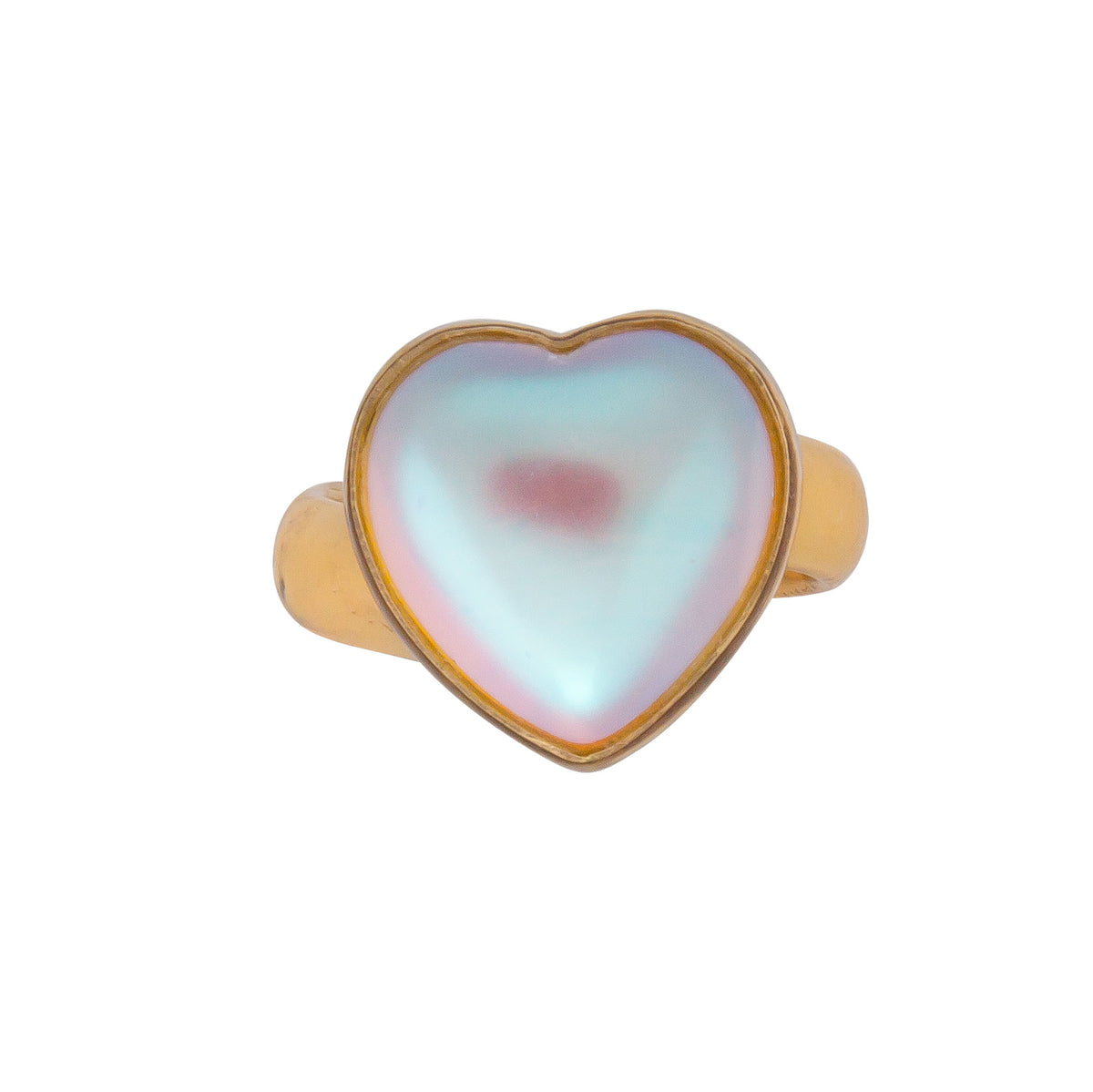 Heartfelt Alchemia Luminite Heart Ring | Charles Albert Jewelry