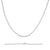 Silver Tone 3mm Base Metal Cross Chain | Charles Albert Jewelry