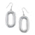 Sterling Silver Biker Chain Earrings | Charles Albert Jewelry