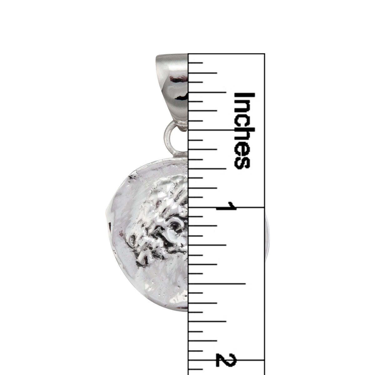 Sterling Silver Greek Coin Pendant | Charles Albert Jewelry