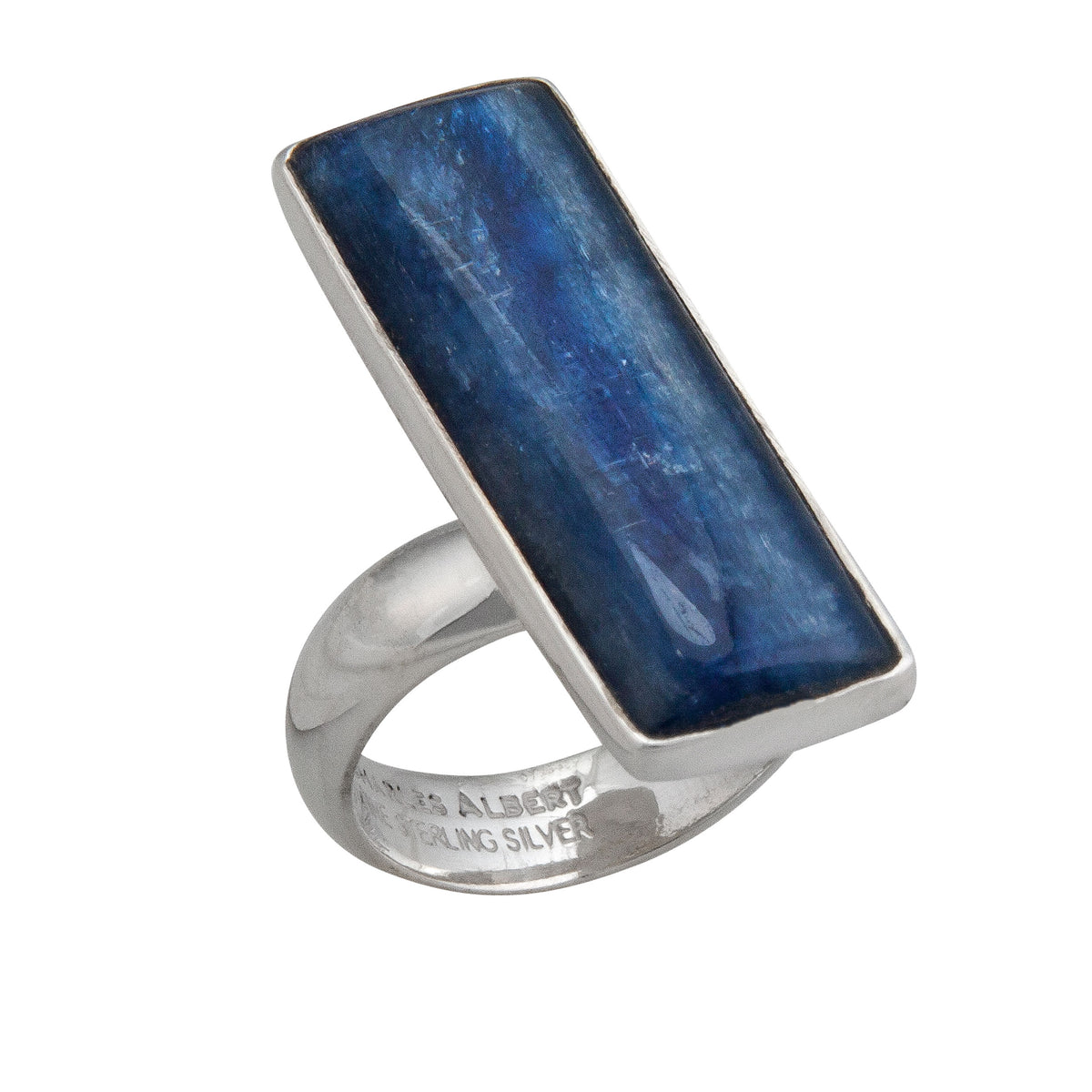 Sterling Silver Kyanite Adjustable Ring | Charles Albert Jewelry