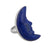 Sterling Silver Lapis Lazuli Crescent Moon Adjustable Ring | Charles Albert Jewelry