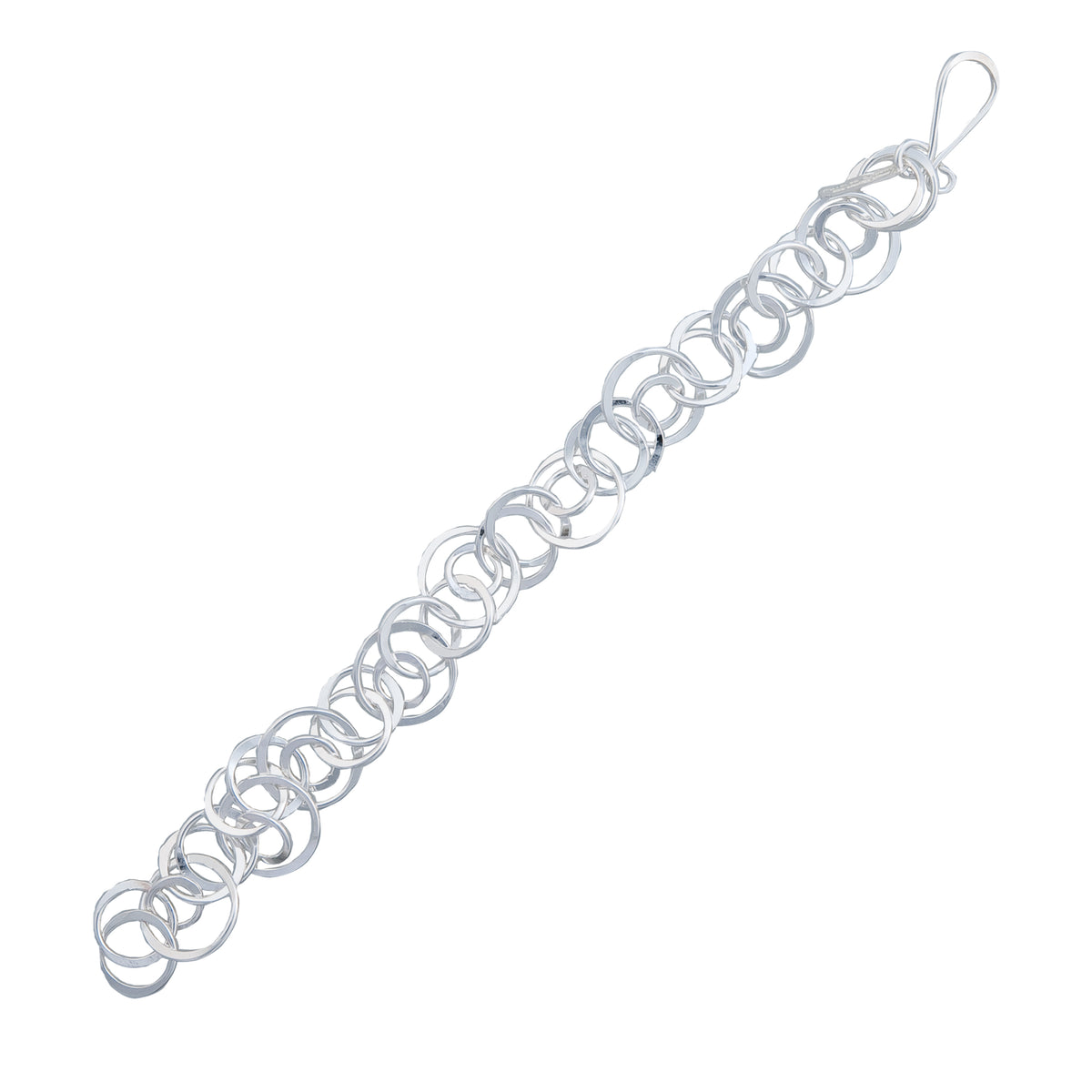 Sterling Silver Multi Circle Bracelet | Charles Albert Jewelry