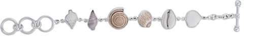 Sterling Silver Multi-Shell Bracelet | Charles Albert Jewelry