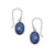 Sterling Silver Oval Kyanite Drop Earrings | Charles Albert Jewelry