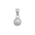 Sterling Silver Pearl Pendant | Charles Albert Jewelry