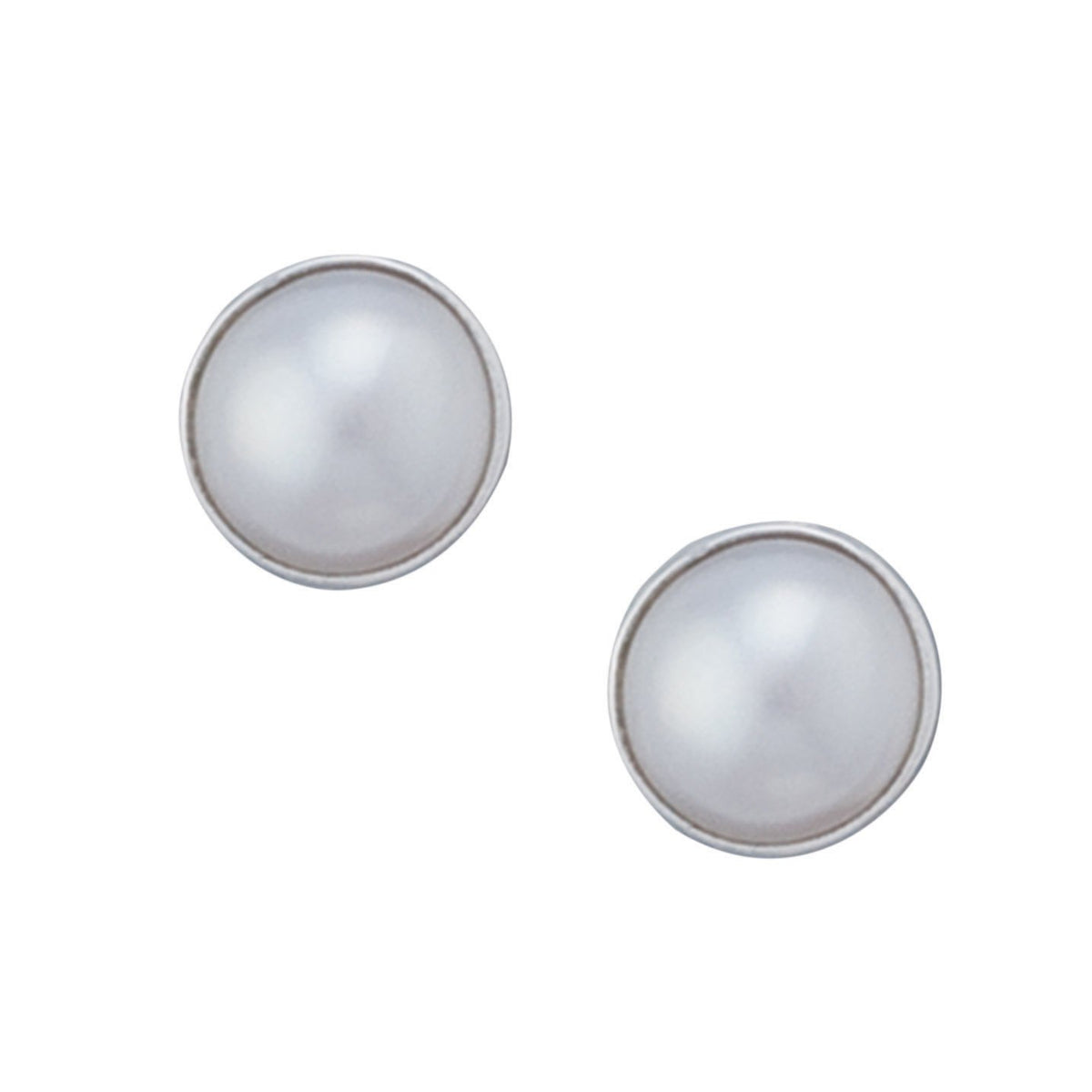 Sterling Silver Pearl Post Earrings | Charles Albert Jewelry