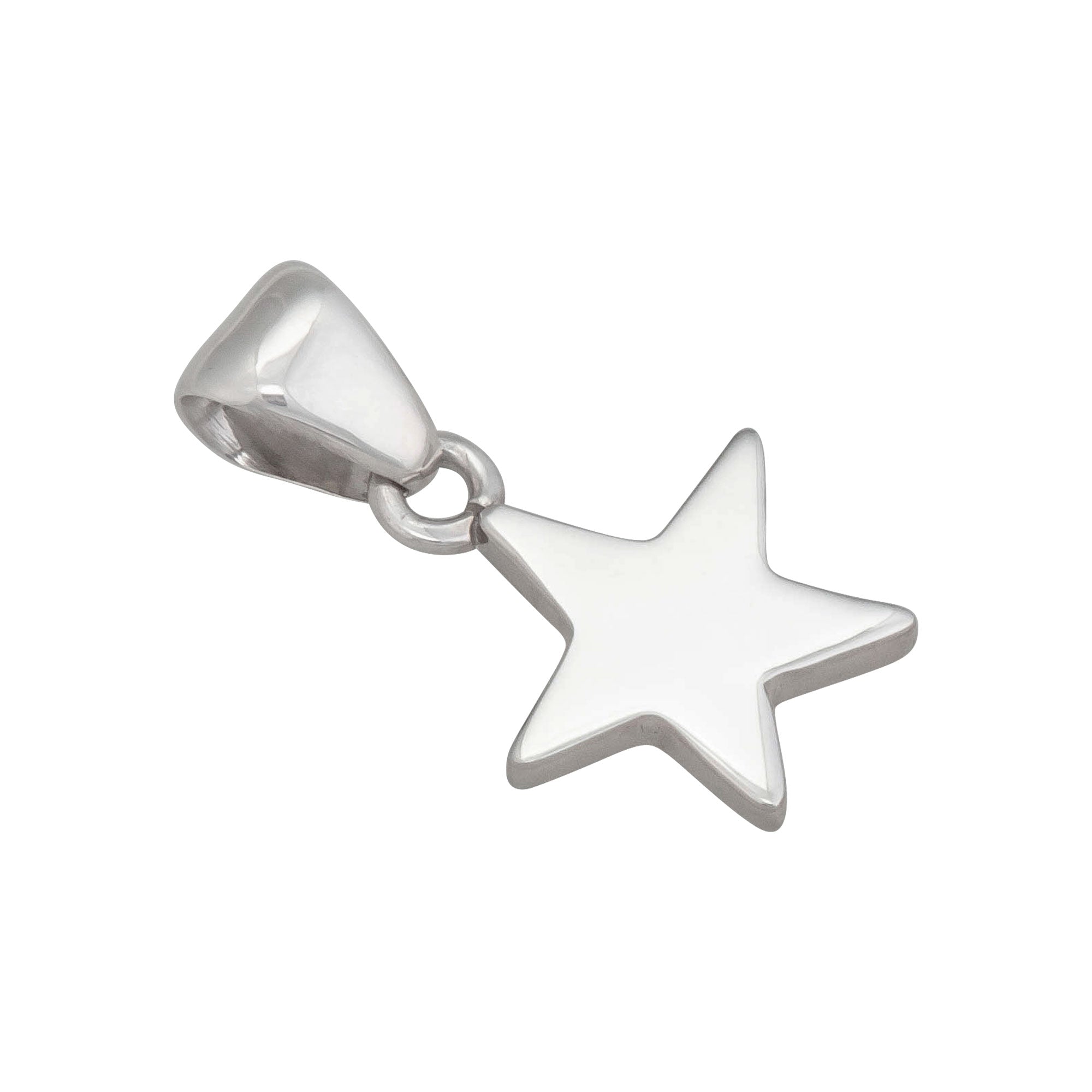 Sterling Silver Petite Star Pendant | Charles Albert Jewelry