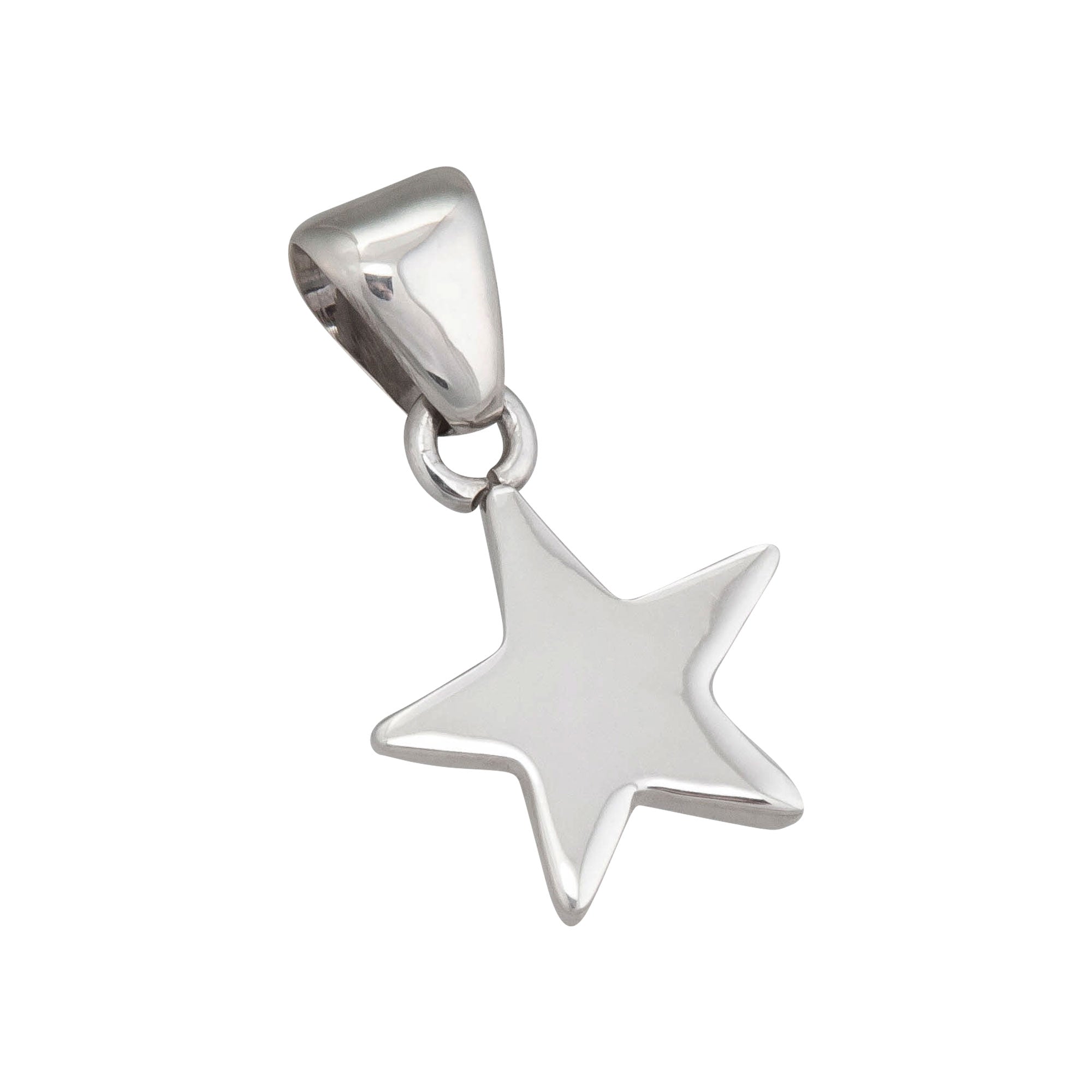 Sterling Silver Petite Star Pendant | Charles Albert Jewelry