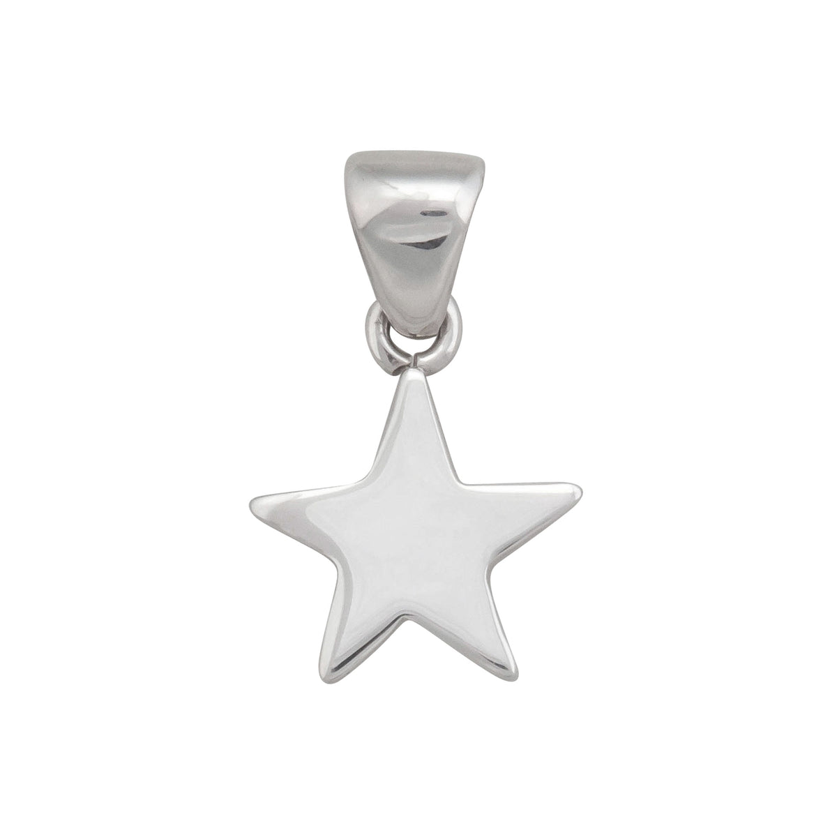 Sterling Silver Petite Star Pendant | Charles Albert Jewelry