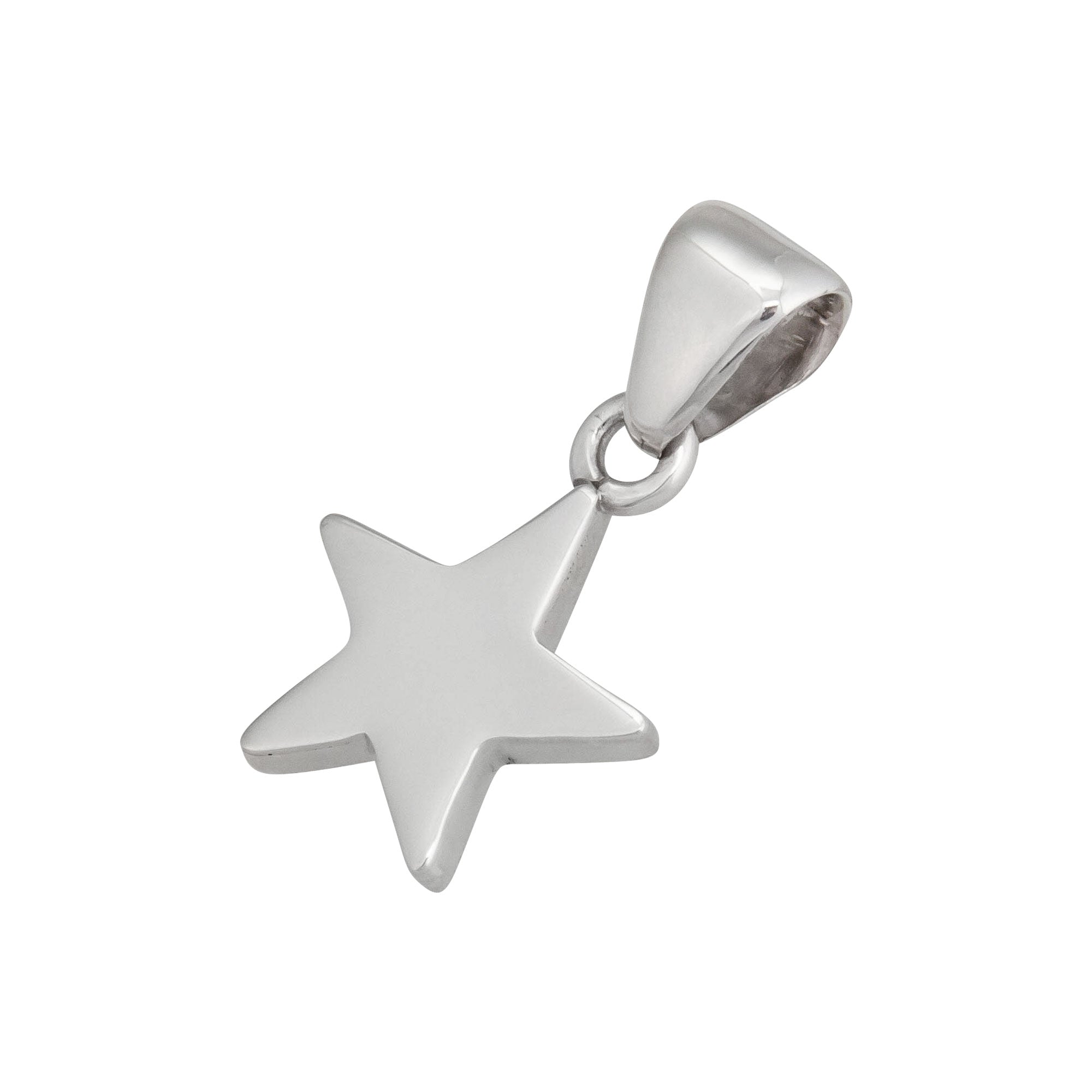 Sterling Silver Petite Star Pendant | Charles Albert Jewelry