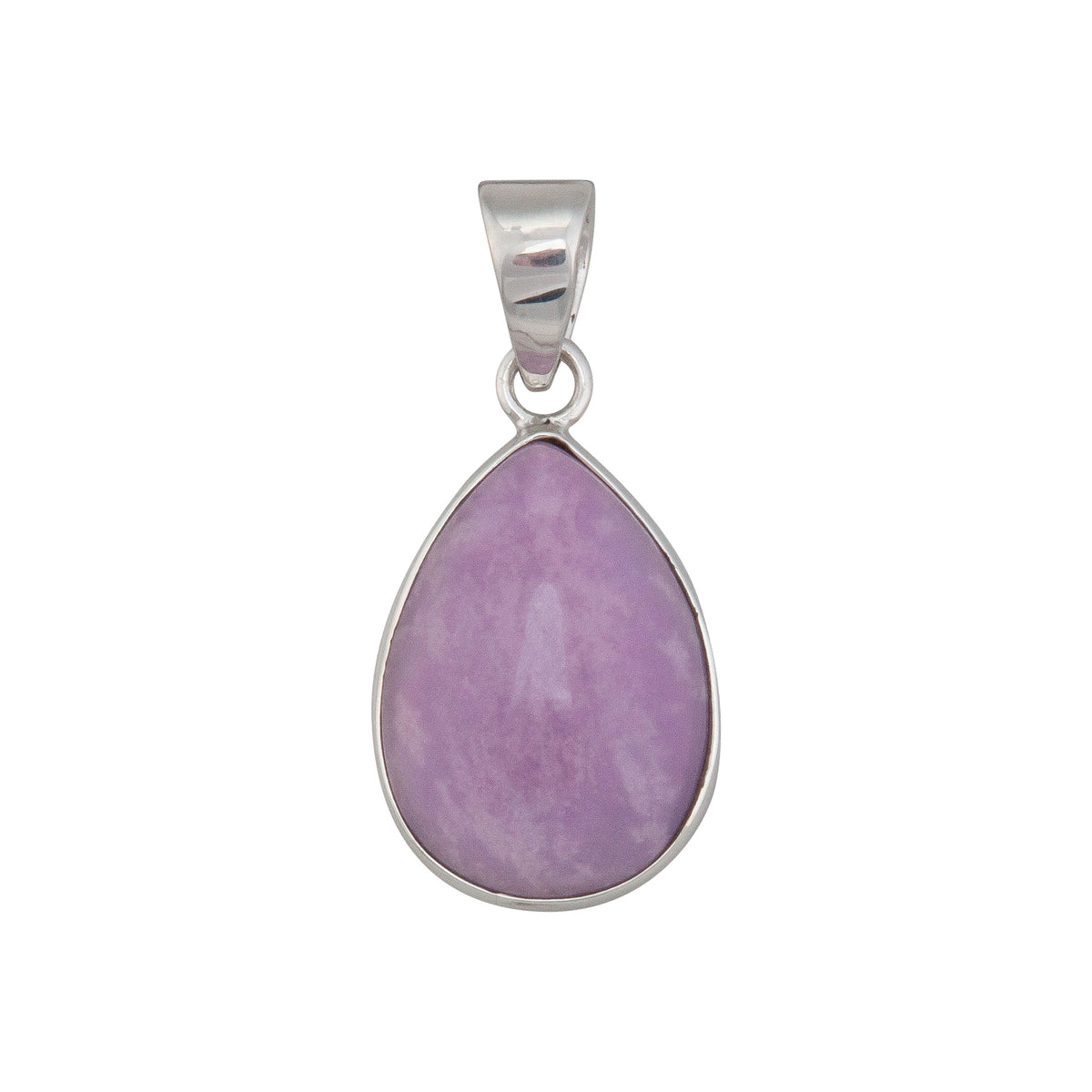 Sterling Silver Phosphosiderite Teardrop Pendant | Charles Albert Jewelry