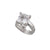 Sterling Silver Clear Quartz Prong Set Ring | Charles Albert Jewelry